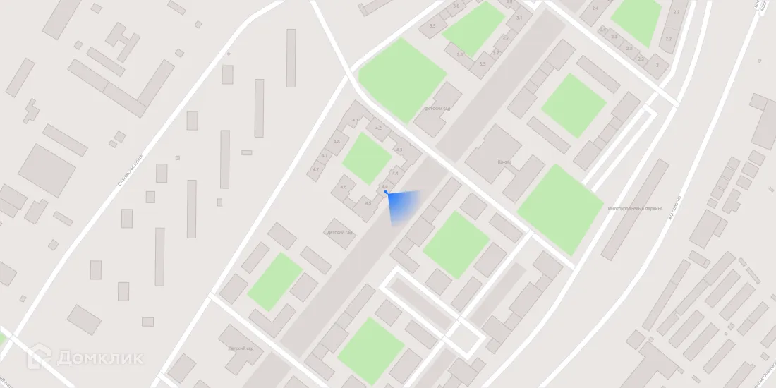 Планировка студии квартиры 22.7 м² в ЖК Матвеевский парк, г. Москва — фото 4