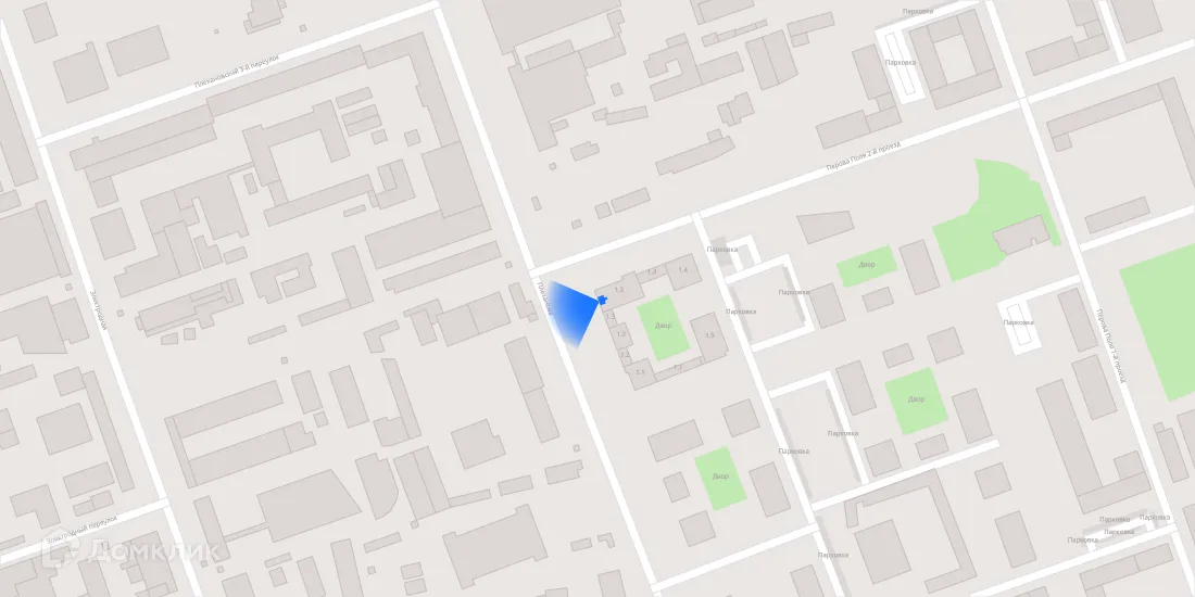 Планировка 2-комнатной квартиры 59.6 м² в ЖК Плеханова 11, г. Москва — фото 4