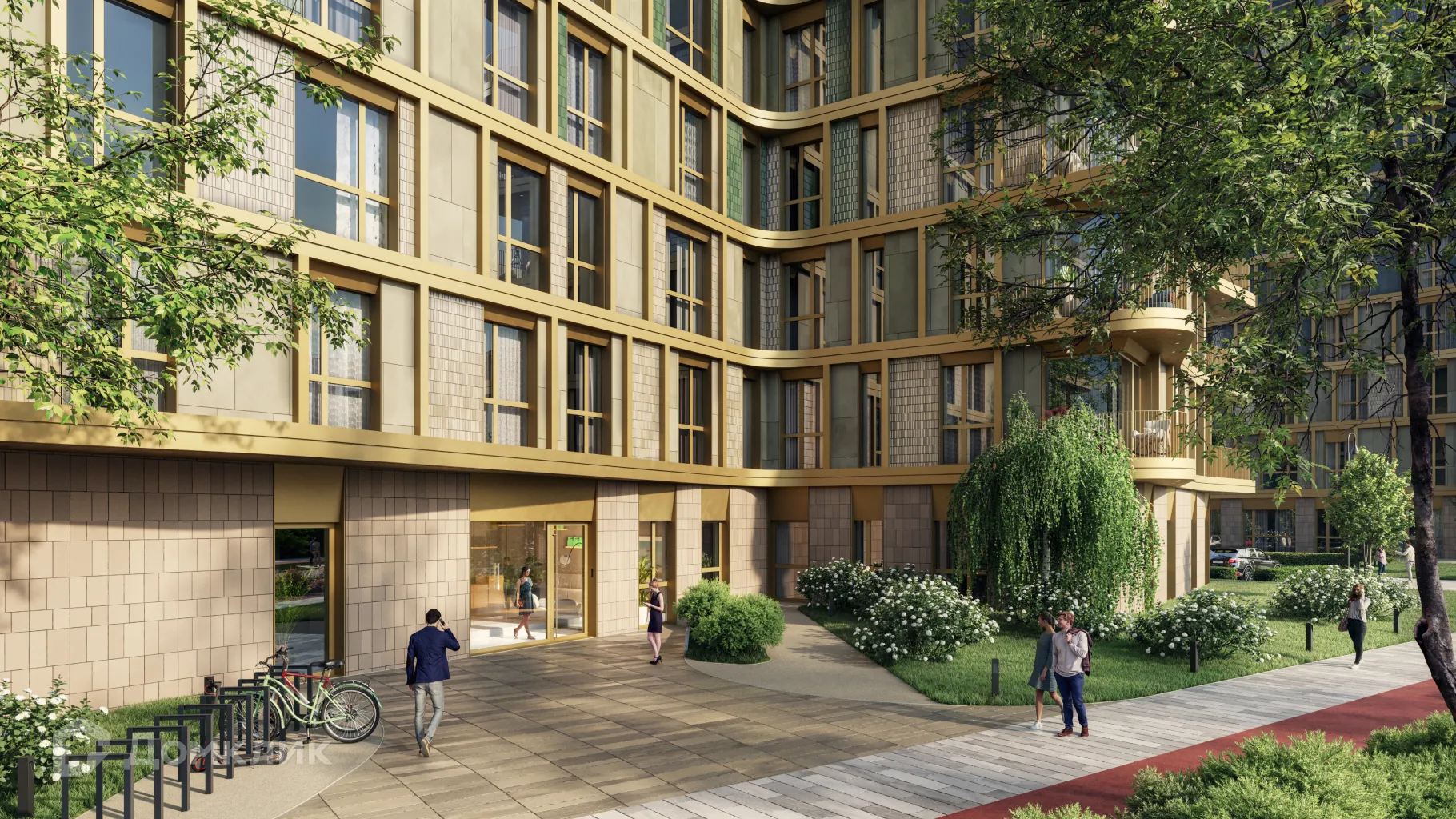 Планировка 2-комнатной квартиры 83.32 м² в СберСити - квартал В20, г. Москва — фото 5