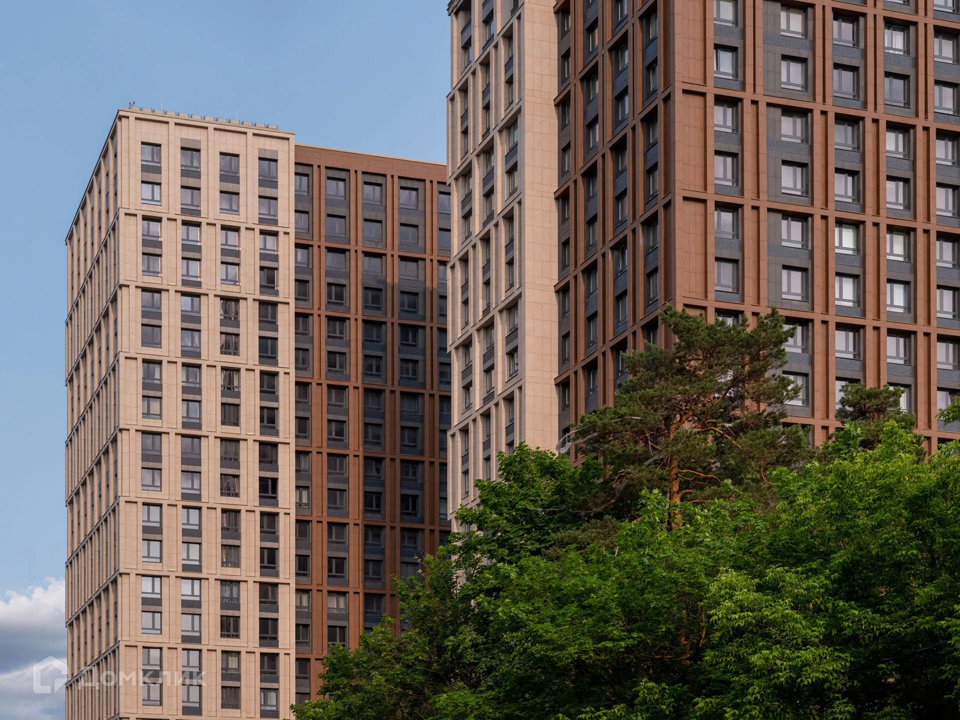 Планировка 3-комнатной квартиры 98.9 м² в ЖК Интонация, г. Москва — фото 2