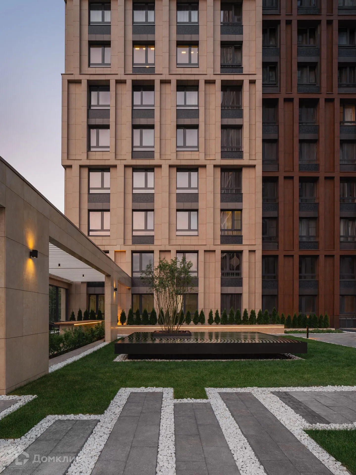 Планировка 3-комнатной квартиры 98.9 м² в ЖК Интонация, г. Москва — фото 3