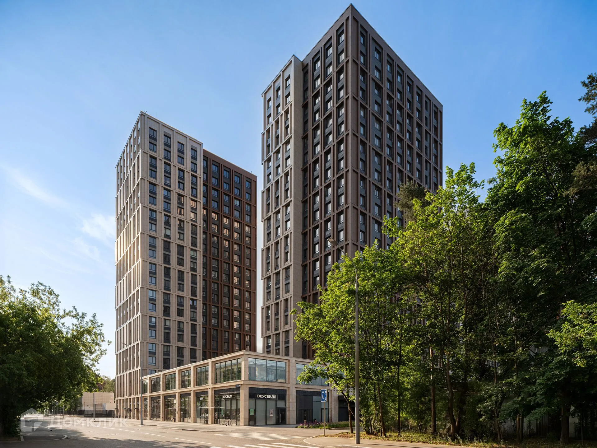 Планировка 3-комнатной квартиры 98.9 м² в ЖК Интонация, г. Москва — фото 6