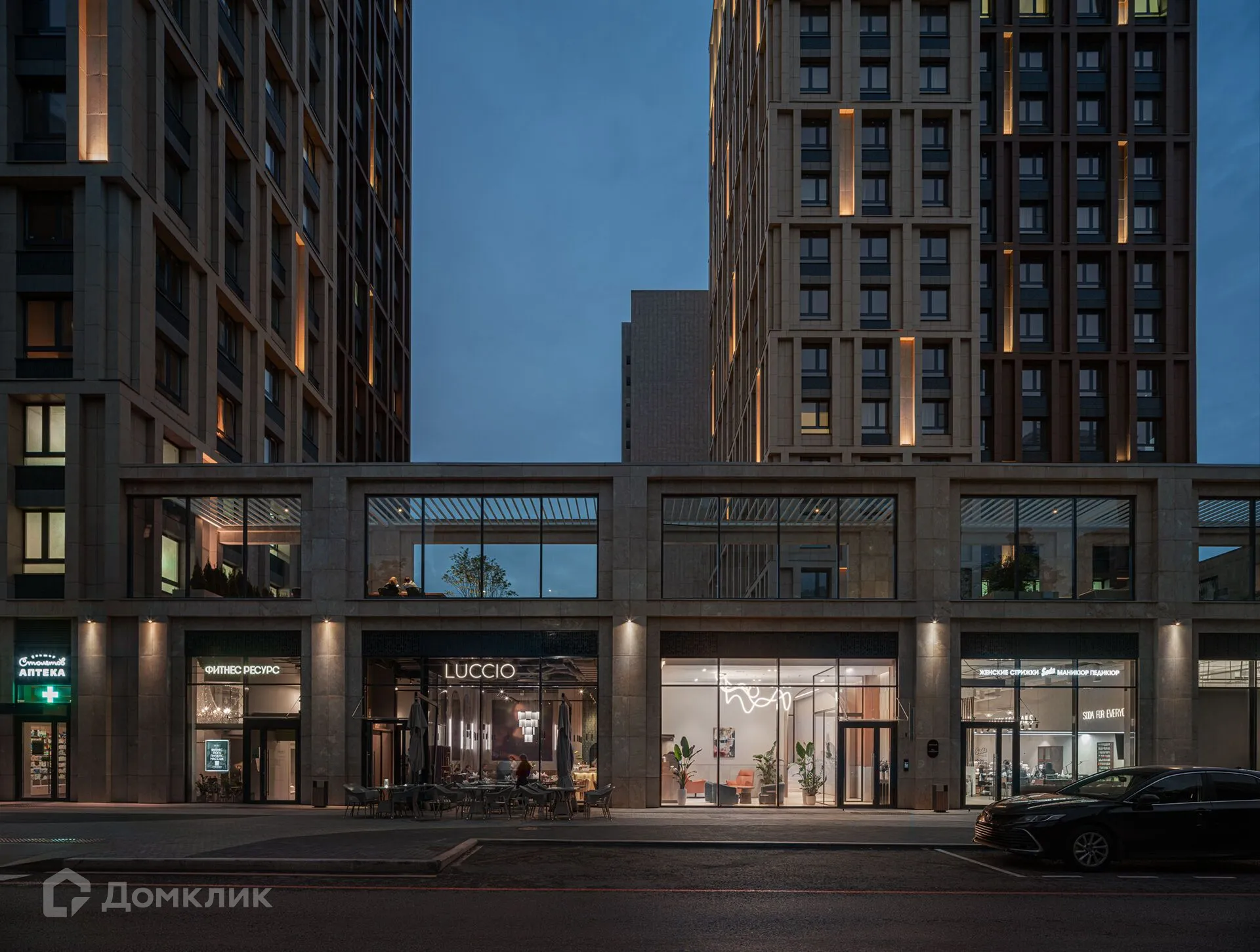 Планировка 3-комнатной квартиры 98.9 м² в ЖК Интонация, г. Москва — фото 8