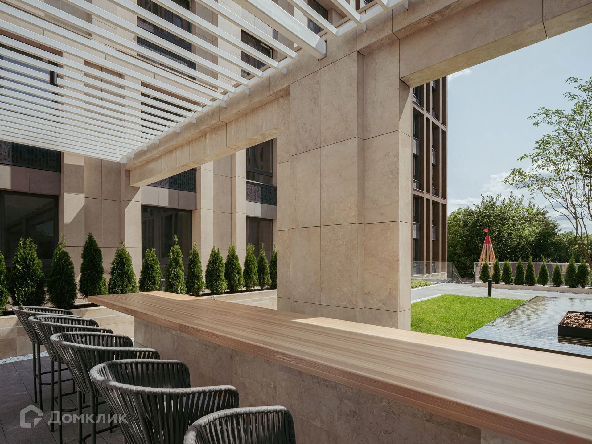 Планировка 3-комнатной квартиры 98.9 м² в ЖК Интонация, г. Москва — фото 10