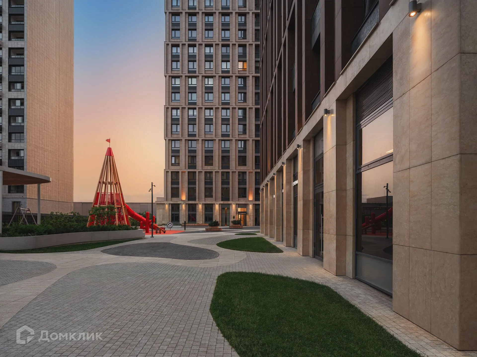 Планировка 3-комнатной квартиры 98.9 м² в ЖК Интонация, г. Москва — фото 15