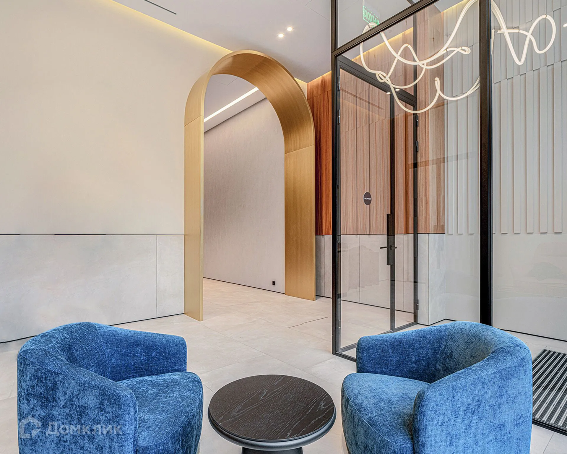 Планировка 3-комнатной квартиры 98.9 м² в ЖК Интонация, г. Москва — фото 19