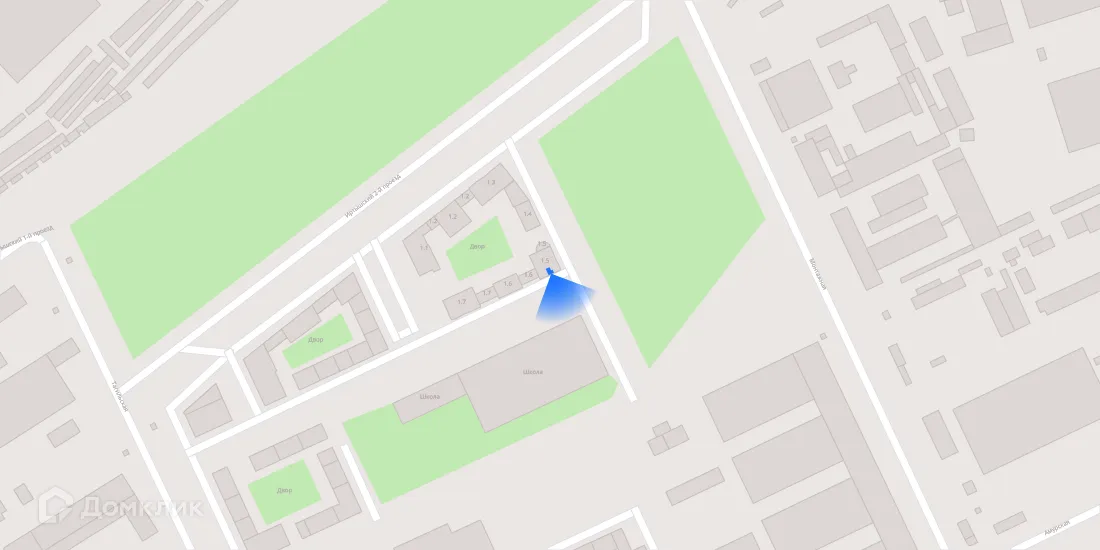 Планировка 1-комнатной квартиры 41.4 м² в ЖК 2-й Иртышский, г. Москва — фото 4