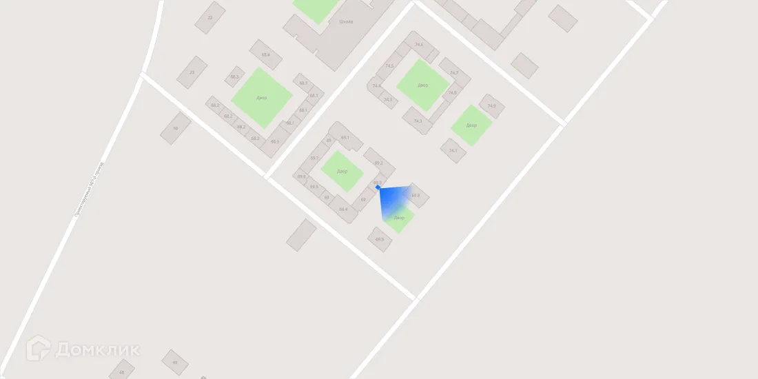 Планировка 1-комнатной квартиры 34.5 м² в ЖК Саларьево парк, г. Москва — фото 3