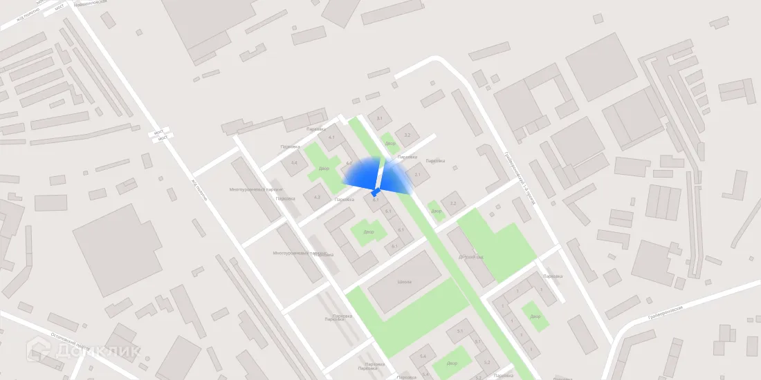 Планировка 3-комнатной квартиры 84.7 м² в ЖК Волжский парк, г. Москва — фото 4