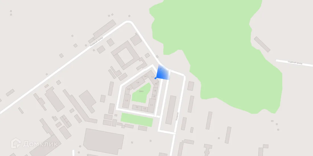 Планировка 1-комнатной квартиры 35.1 м² в ЖК Полар, г. Москва — фото 4