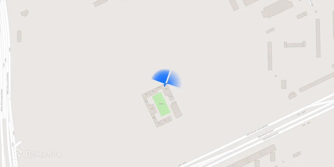 Планировка 2-комнатной квартиры 65.3 м² в ЖК Амурский парк, г. Москва — фото 3