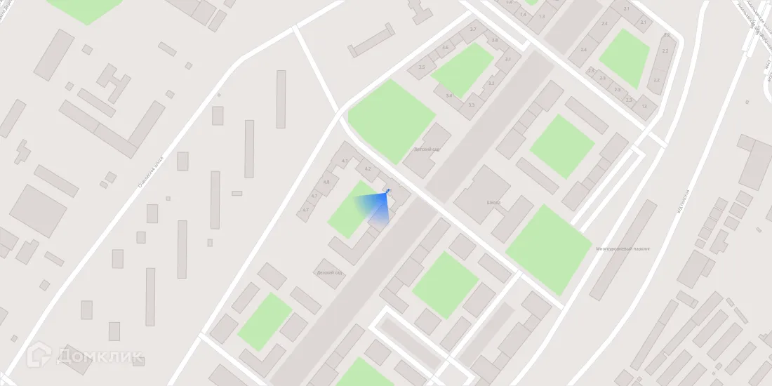 Планировка студии квартиры 20.5 м² в ЖК Матвеевский парк, г. Москва — фото 4