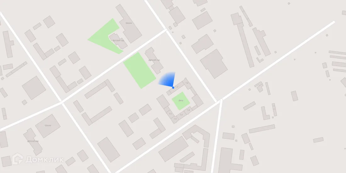 Планировка 1-комнатной квартиры 34.3 м² в ЖК Москворечье, г. Москва — фото 4