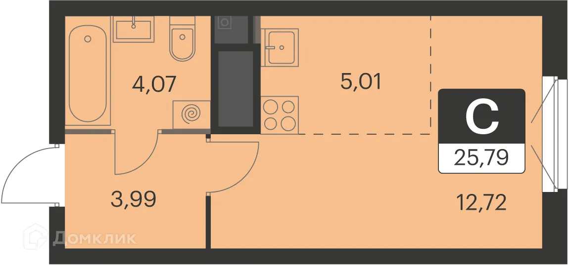 Фото квартиры в ЖК Спутник-1
