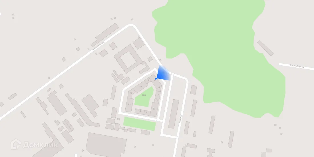 Планировка 1-комнатной квартиры 35.7 м² в ЖК Полар, г. Москва — фото 4