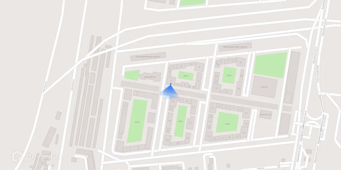 Планировка студии квартиры 19.1 м² в ЖК Никольские луга, г. Москва — фото 4