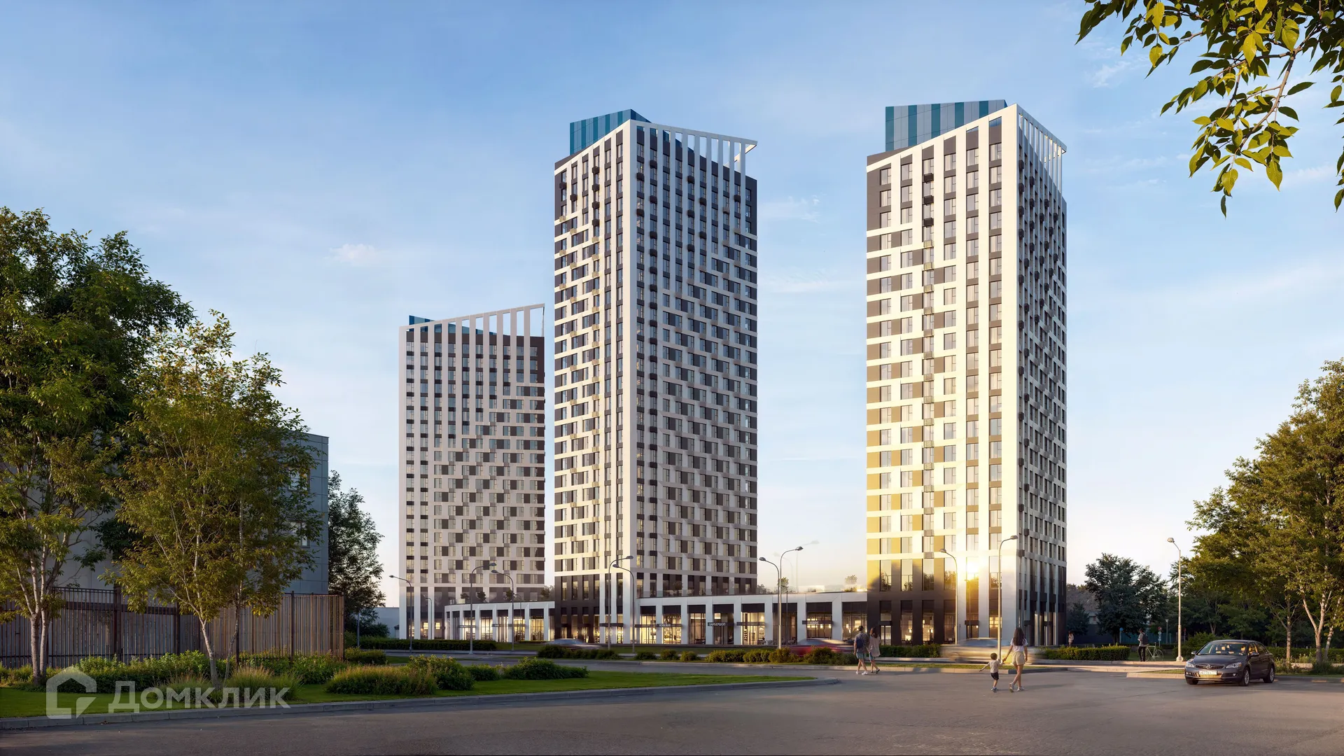 Планировка 2-комнатной квартиры 63.3 м² в Левел Войковская, г. Москва — фото 3
