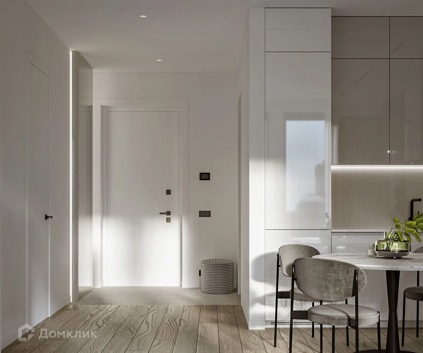 Планировка 2-комнатной квартиры 66.7 м² в ЖК "Дом 56", г. Москва — фото 13