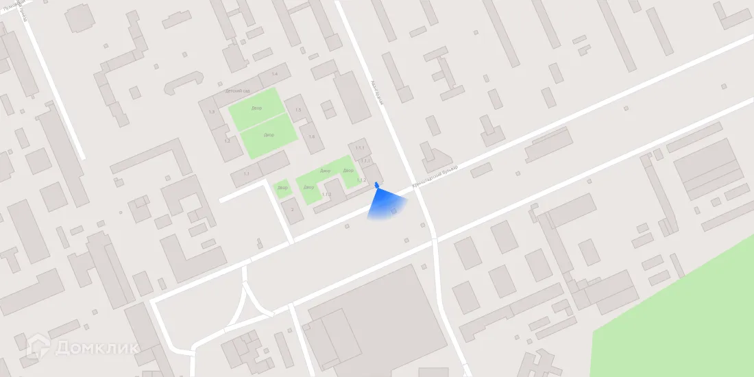 Планировка 1-комнатной квартиры 46.9 м² в ЖК Кронштадтский 9, г. Москва — фото 4