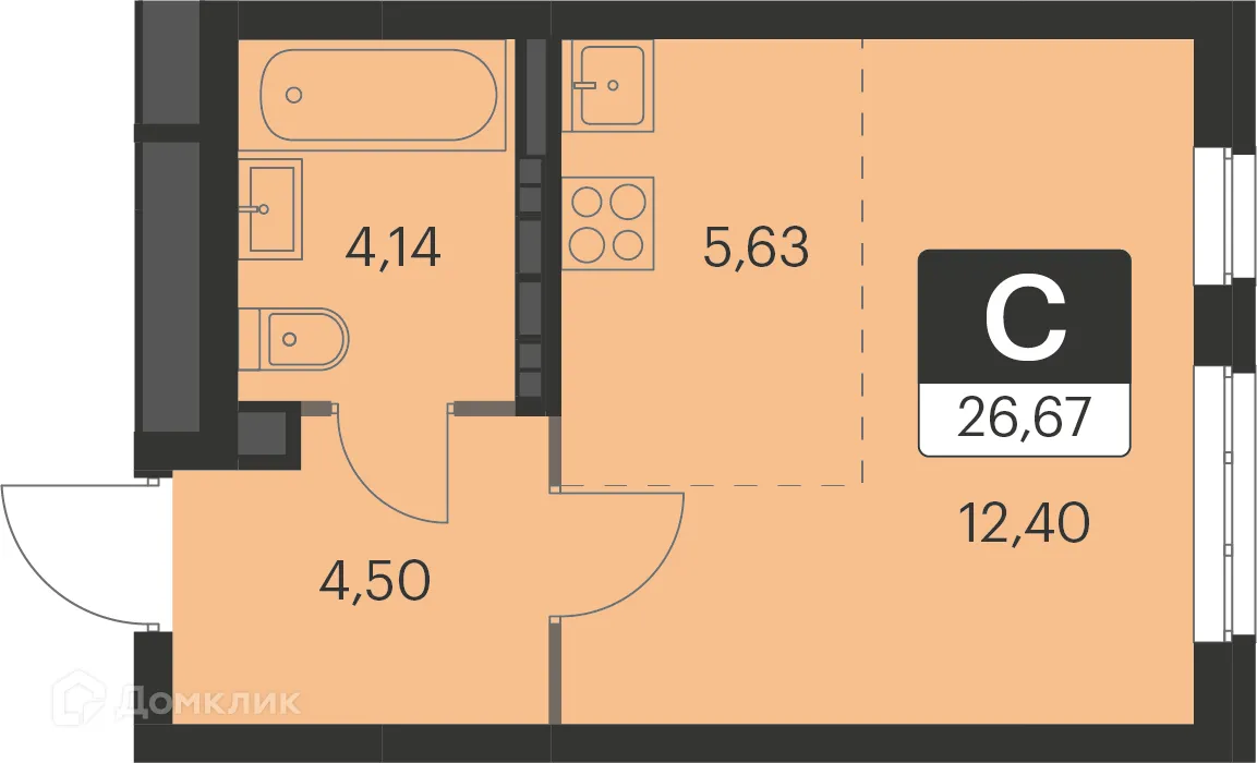 Фото квартиры в ЖК Спутник-1