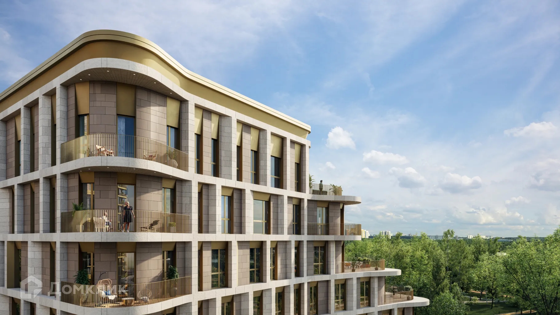 Планировка 3-комнатной квартиры 135.82 м² в СберСити - квартал В19, г. Москва — фото 4