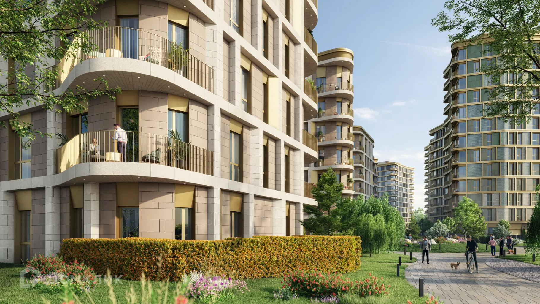 Планировка 3-комнатной квартиры 135.82 м² в СберСити - квартал В19, г. Москва — фото 6