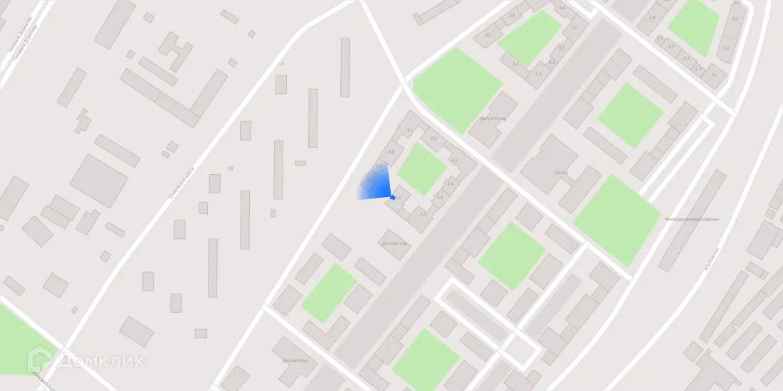 Планировка 1-комнатной квартиры 34.2 м² в ЖК Матвеевский парк, г. Москва — фото 4