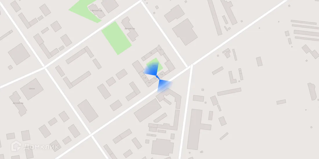 Планировка 2-комнатной квартиры 68.6 м² в ЖК Москворечье, г. Москва — фото 4