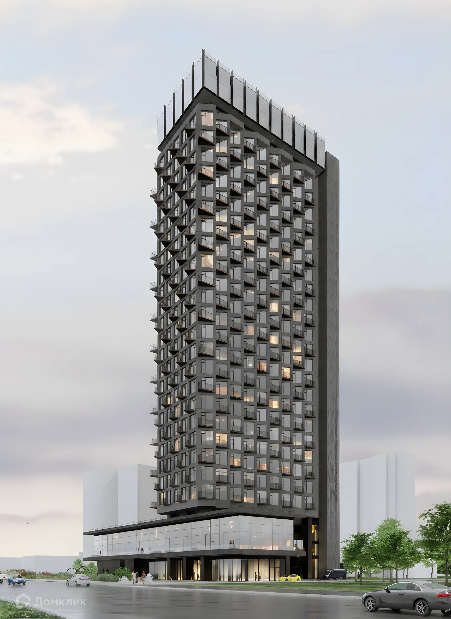 Планировка 2-комнатной квартиры 67.15 м² в ЖК Дом Горизонтов, г. Москва — фото 4