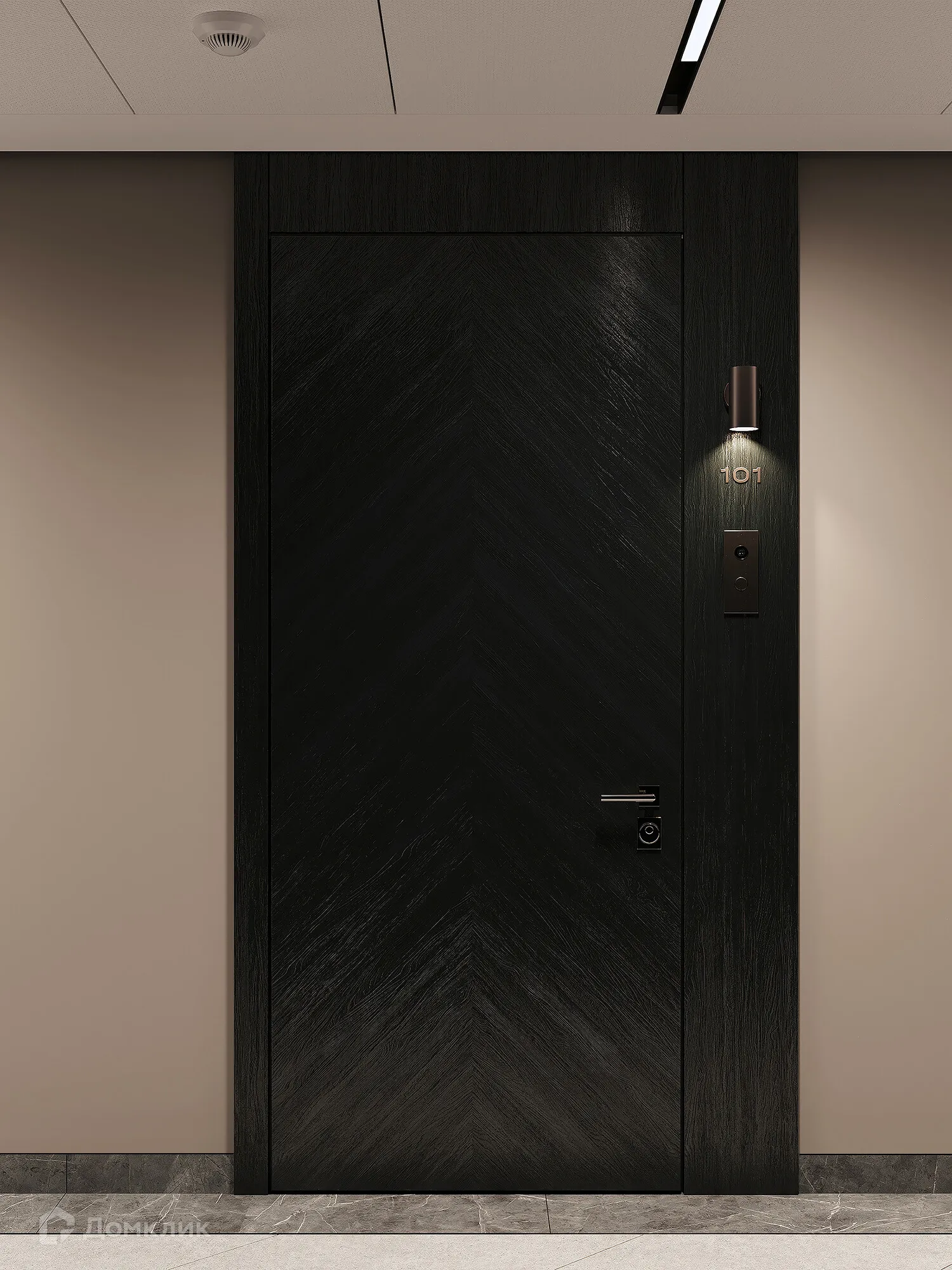 Планировка 2-комнатной квартиры 67.15 м² в ЖК Дом Горизонтов, г. Москва — фото 15