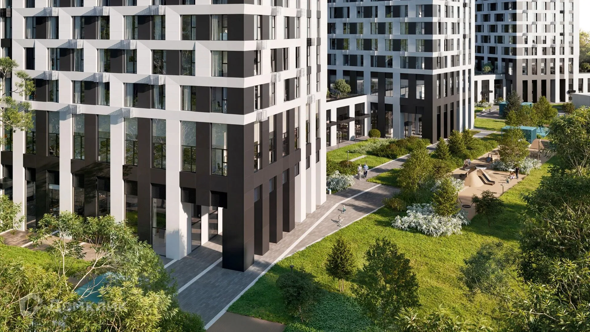 Планировка 1-комнатной квартиры 42.4 м² в Левел Войковская, г. Москва — фото 6