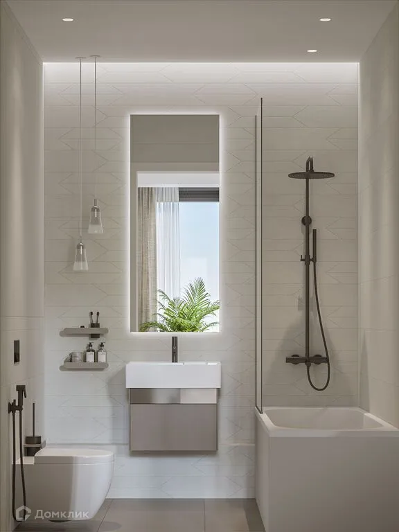 Планировка 3-комнатной квартиры 116.5 м² в ЖК "Дом 56", г. Москва — фото 5