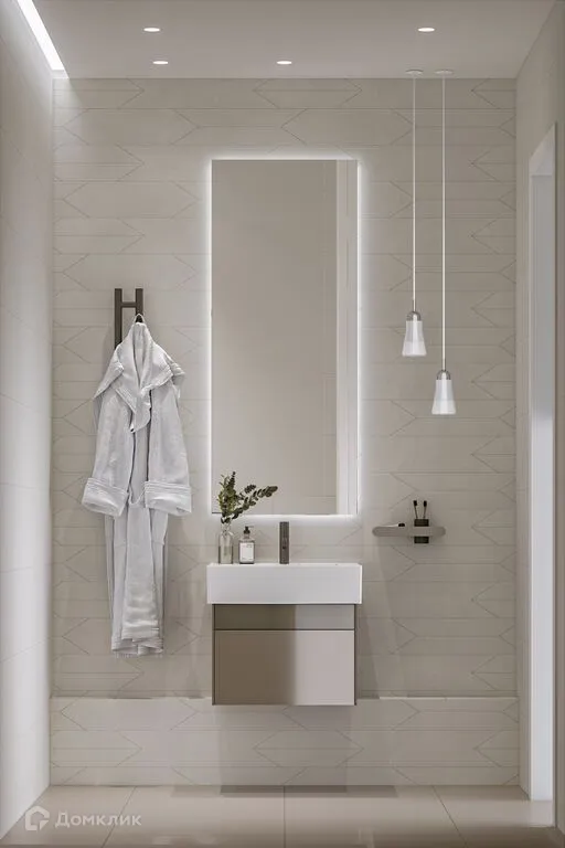 Планировка 3-комнатной квартиры 116.5 м² в ЖК "Дом 56", г. Москва — фото 6