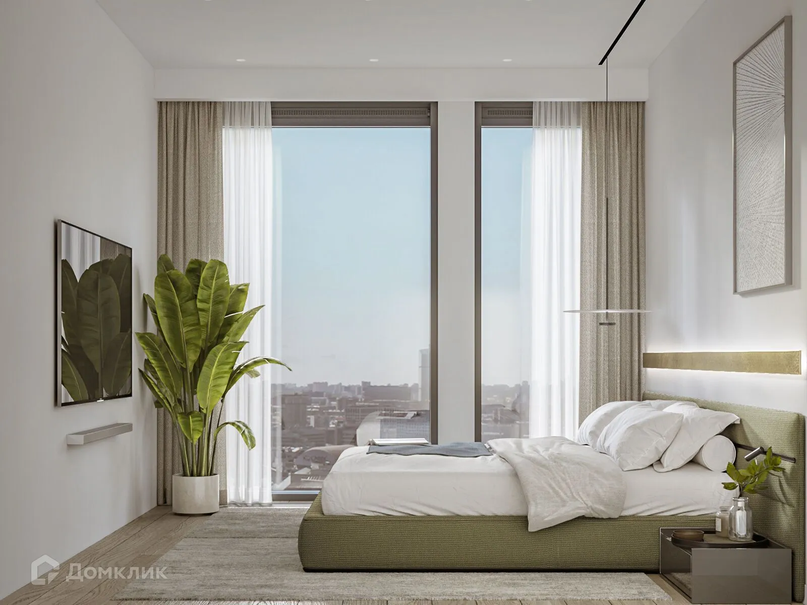 Планировка 3-комнатной квартиры 116.5 м² в ЖК "Дом 56", г. Москва — фото 15