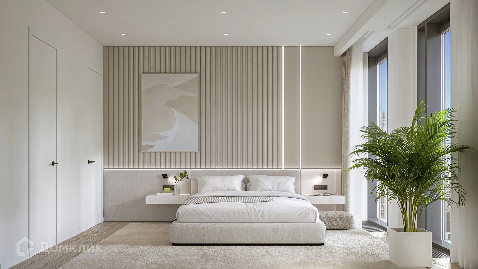 Планировка 3-комнатной квартиры 116.5 м² в ЖК "Дом 56", г. Москва — фото 19