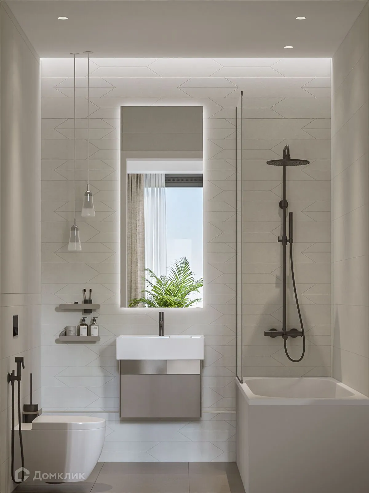 Планировка 3-комнатной квартиры 116.5 м² в ЖК "Дом 56", г. Москва — фото 21