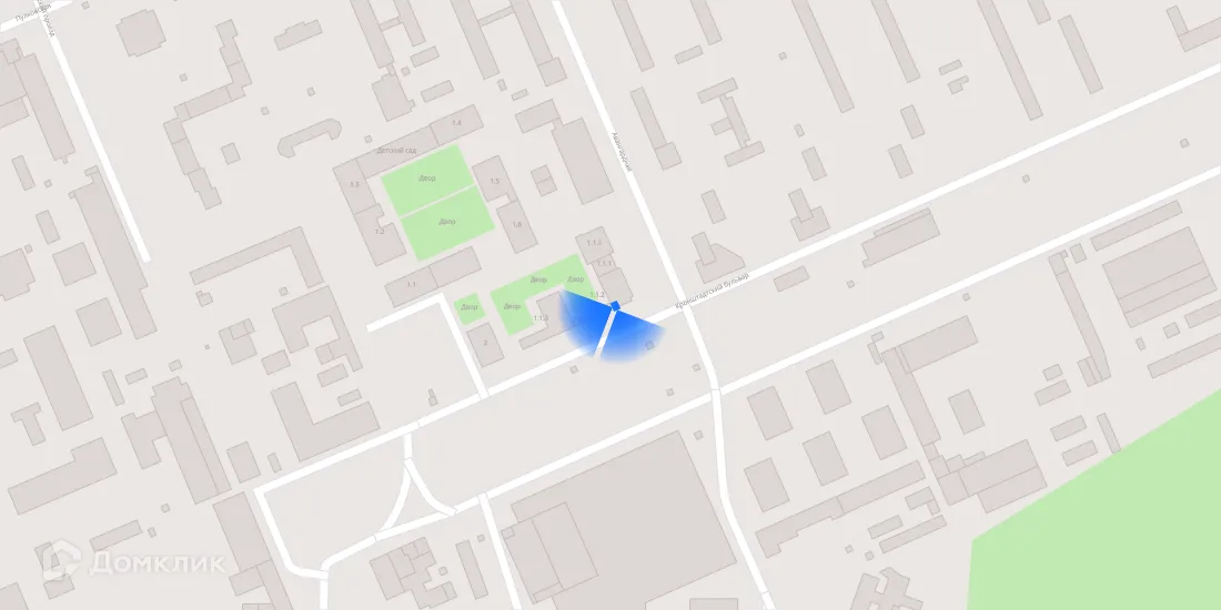 Планировка 2-комнатной квартиры 60 м² в ЖК Кронштадтский 9, г. Москва — фото 4