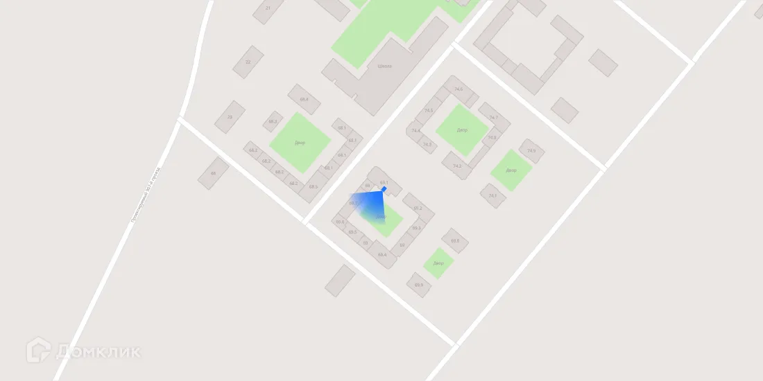 Планировка 1-комнатной квартиры 40 м² в ЖК Саларьево парк, г. Москва — фото 3