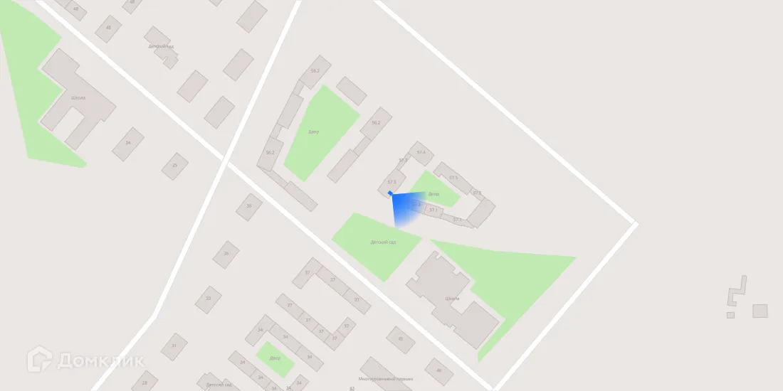 Планировка 1-комнатной квартиры 35.1 м² в ЖК Саларьево парк, г. Москва — фото 3