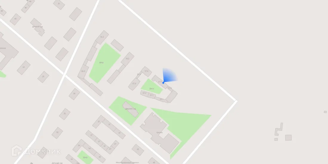 Планировка 1-комнатной квартиры 41 м² в ЖК Саларьево парк, г. Москва — фото 3