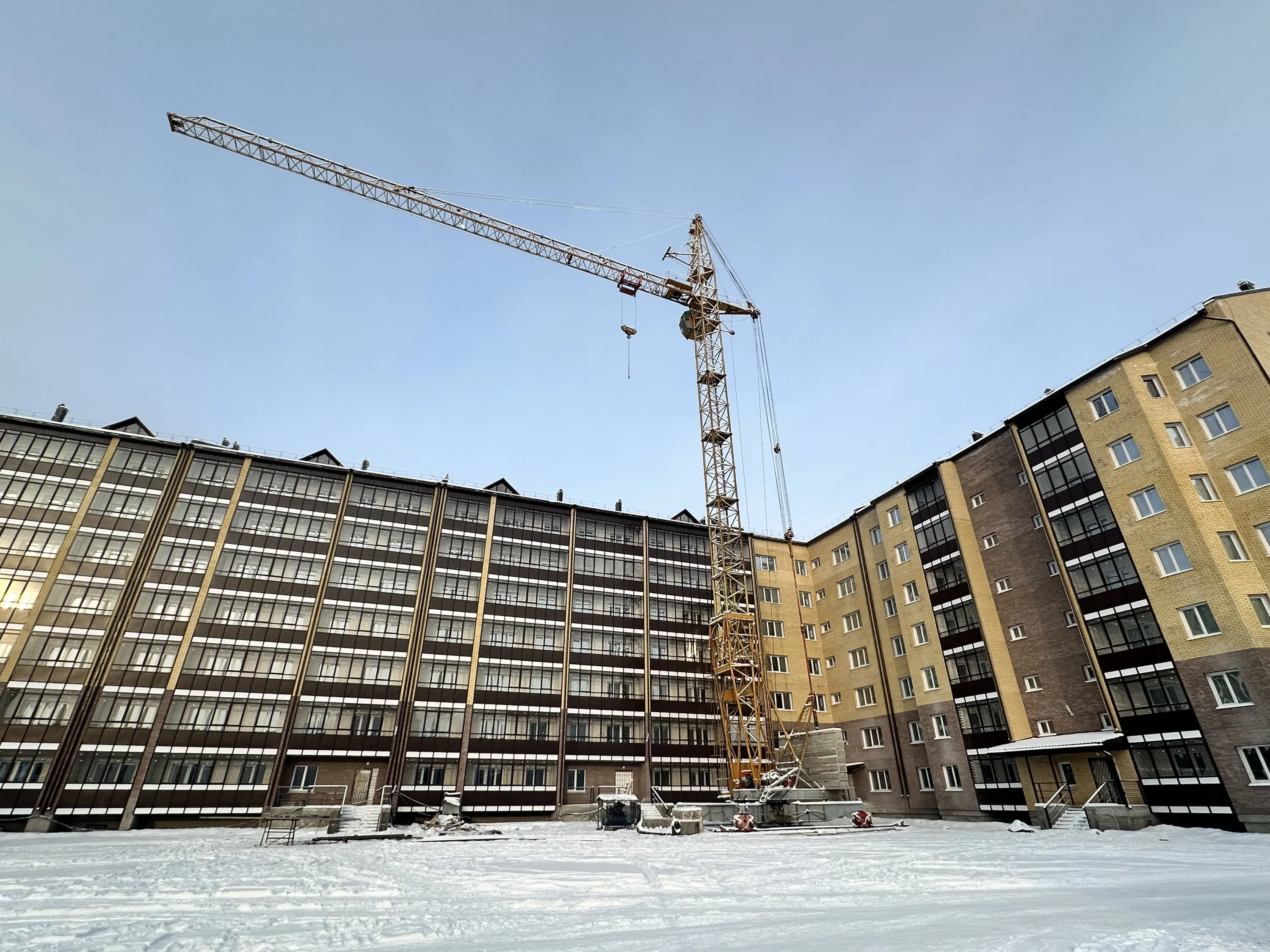 ЖК по ул Хакасская ход строительства