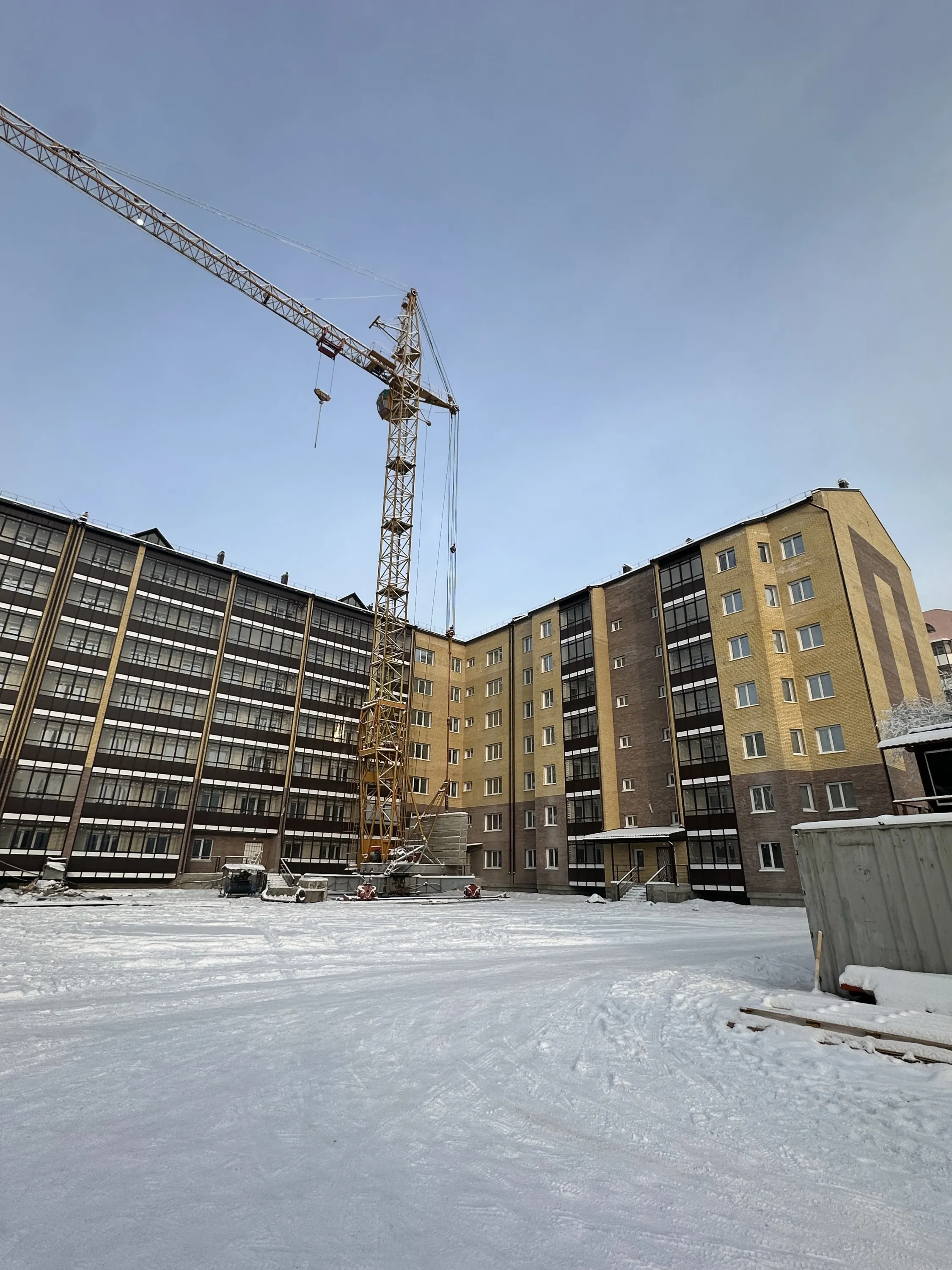 ЖК по ул Хакасская ход строительства