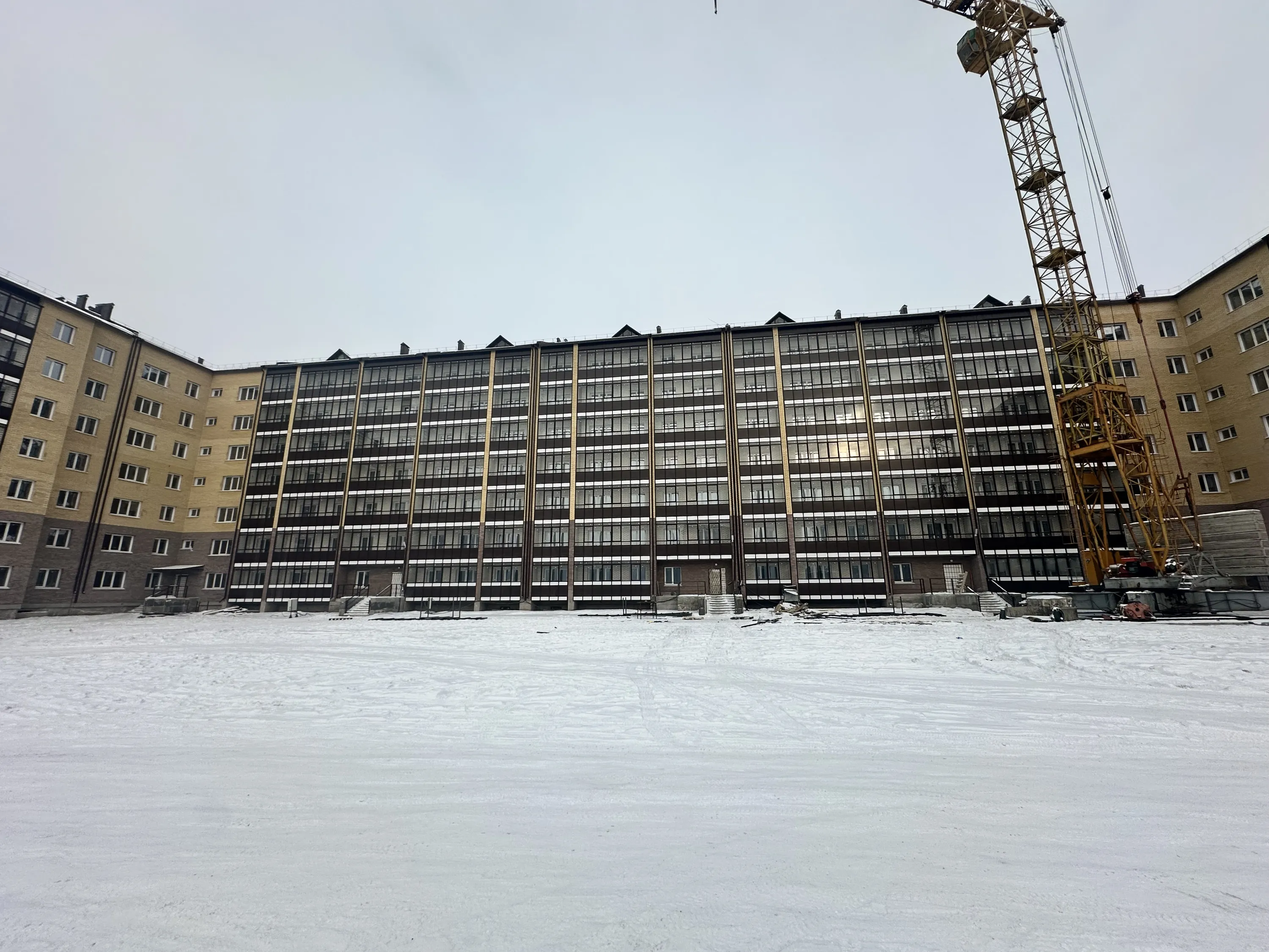 ЖК по ул Хакасская ход строительства