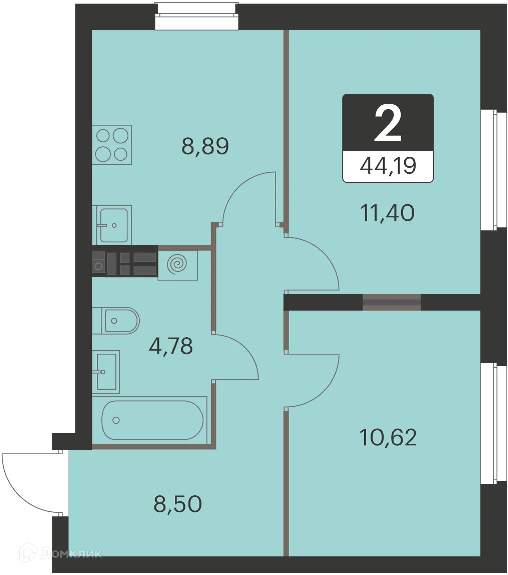 Фото квартиры в ЖК Спутник-1