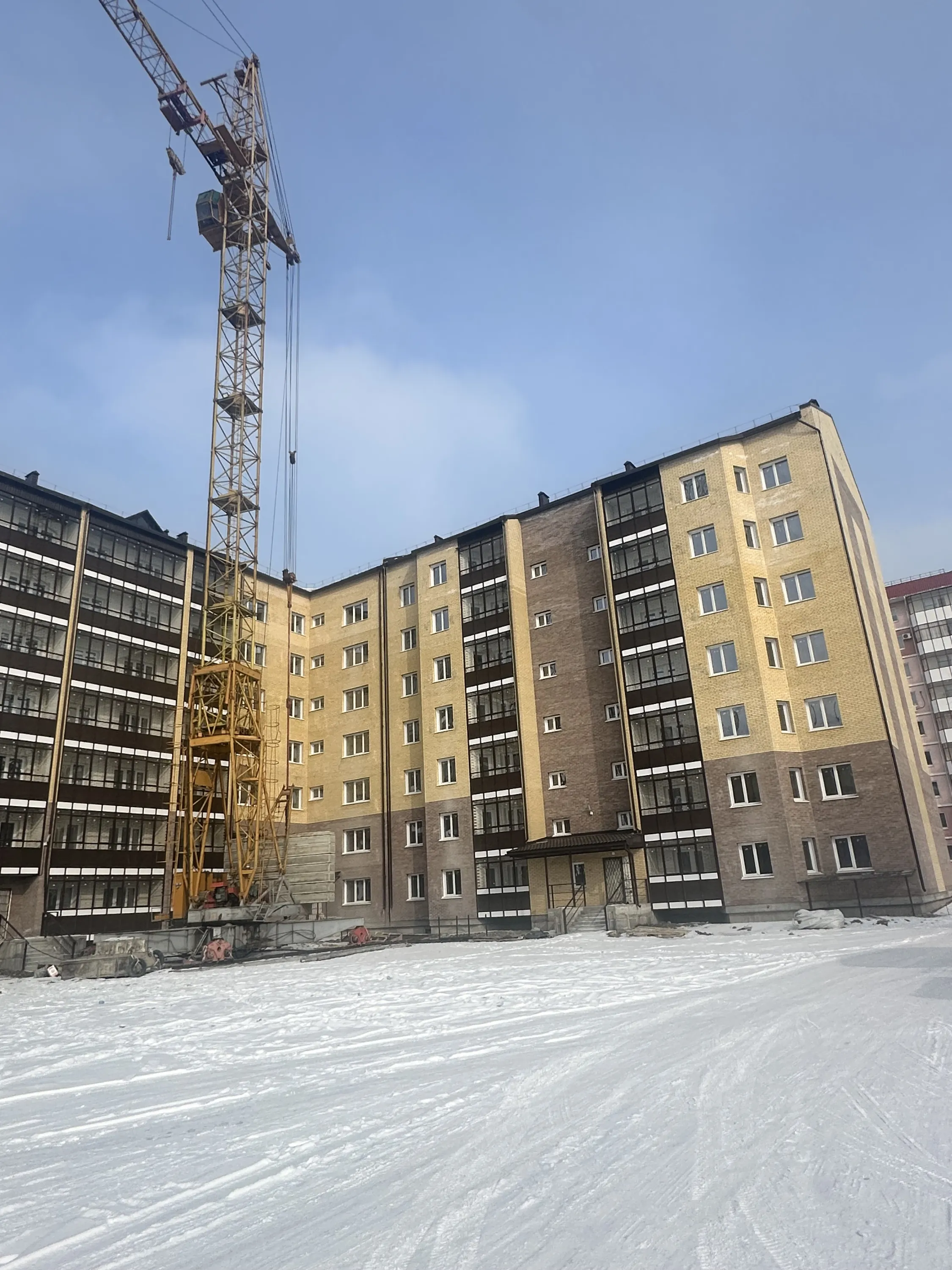 ЖК по ул Хакасская ход строительства