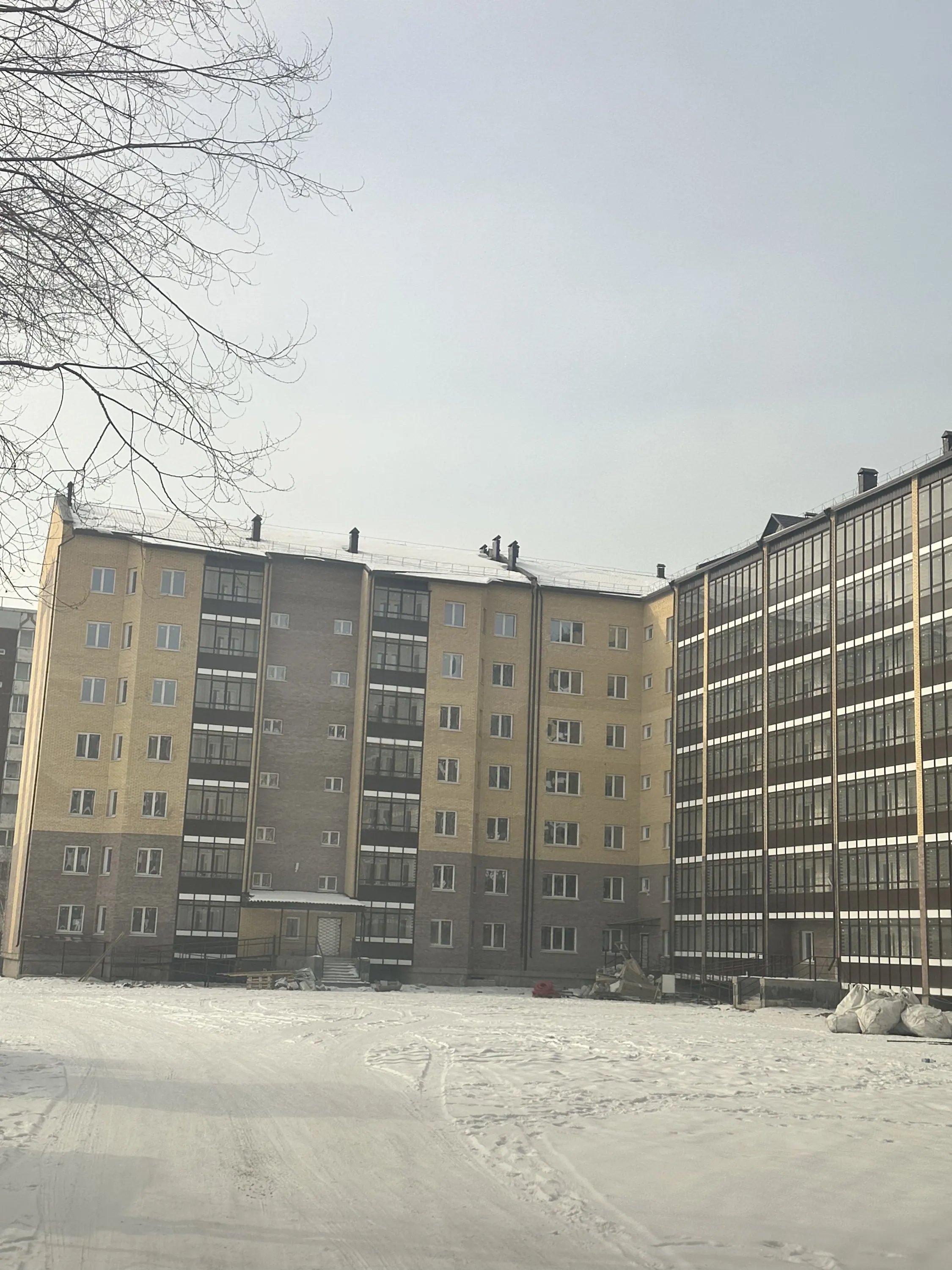 ЖК по ул Хакасская ход строительства