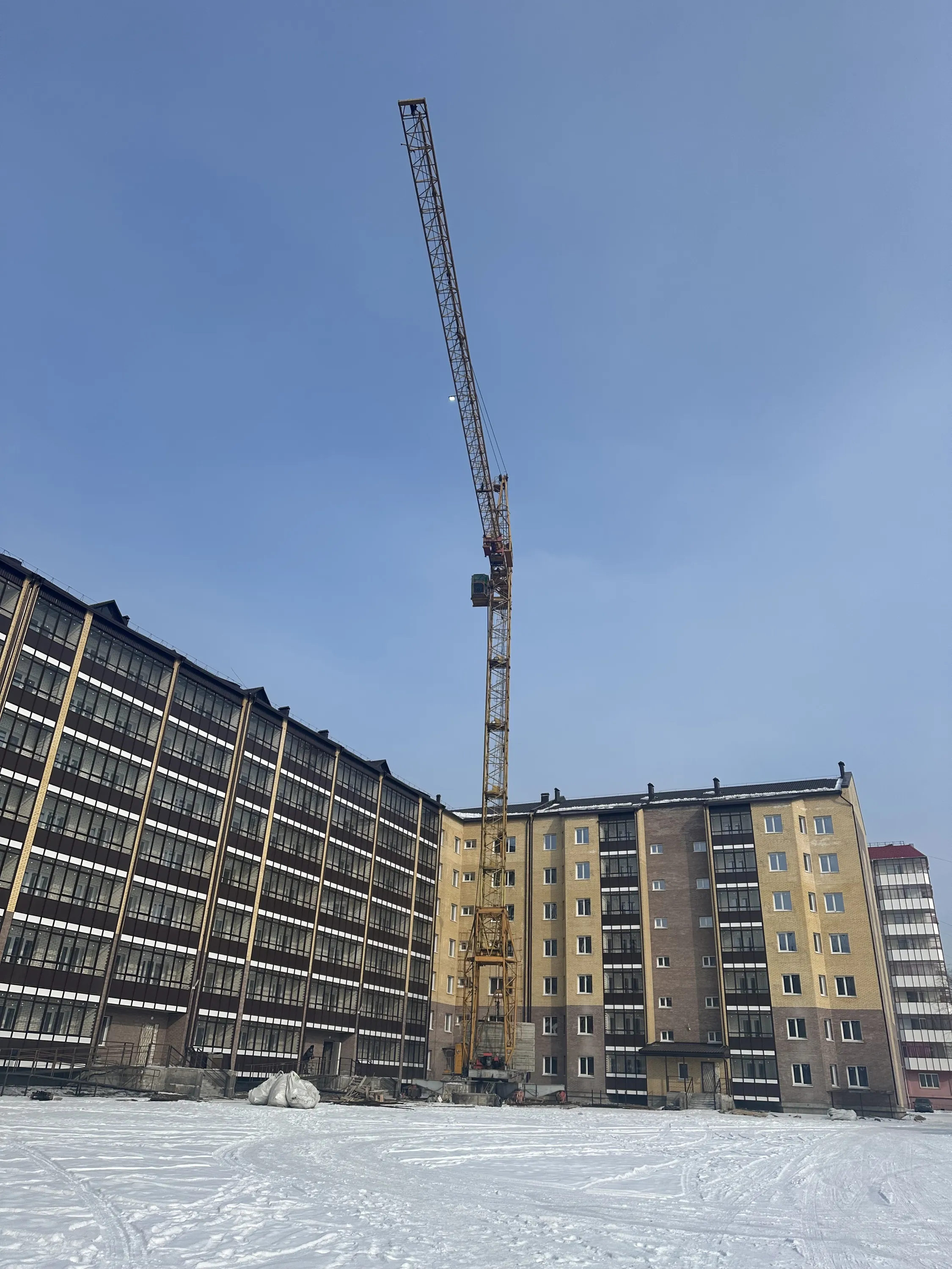 ЖК по ул Хакасская ход строительства