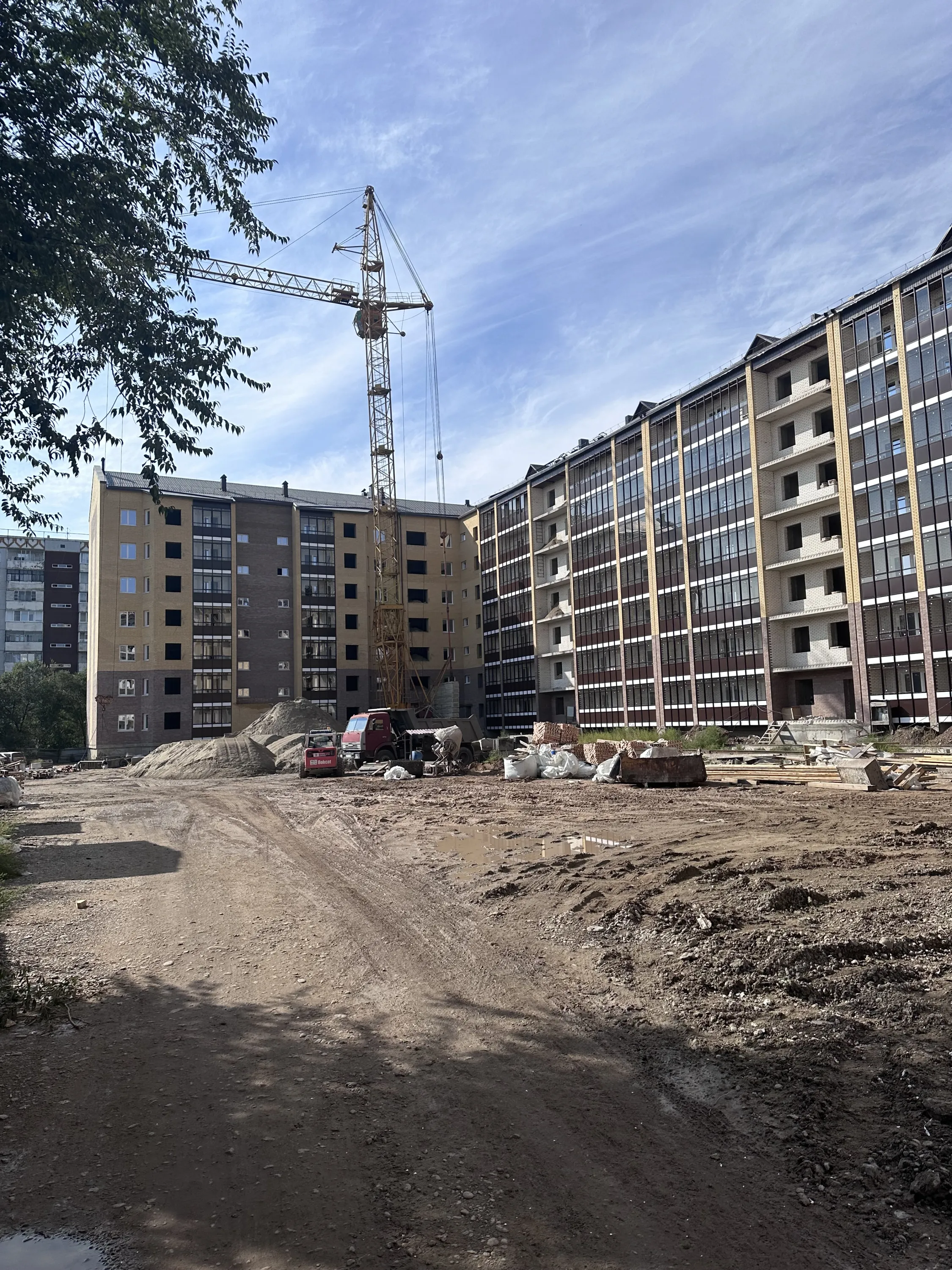 ЖК по ул Хакасская ход строительства