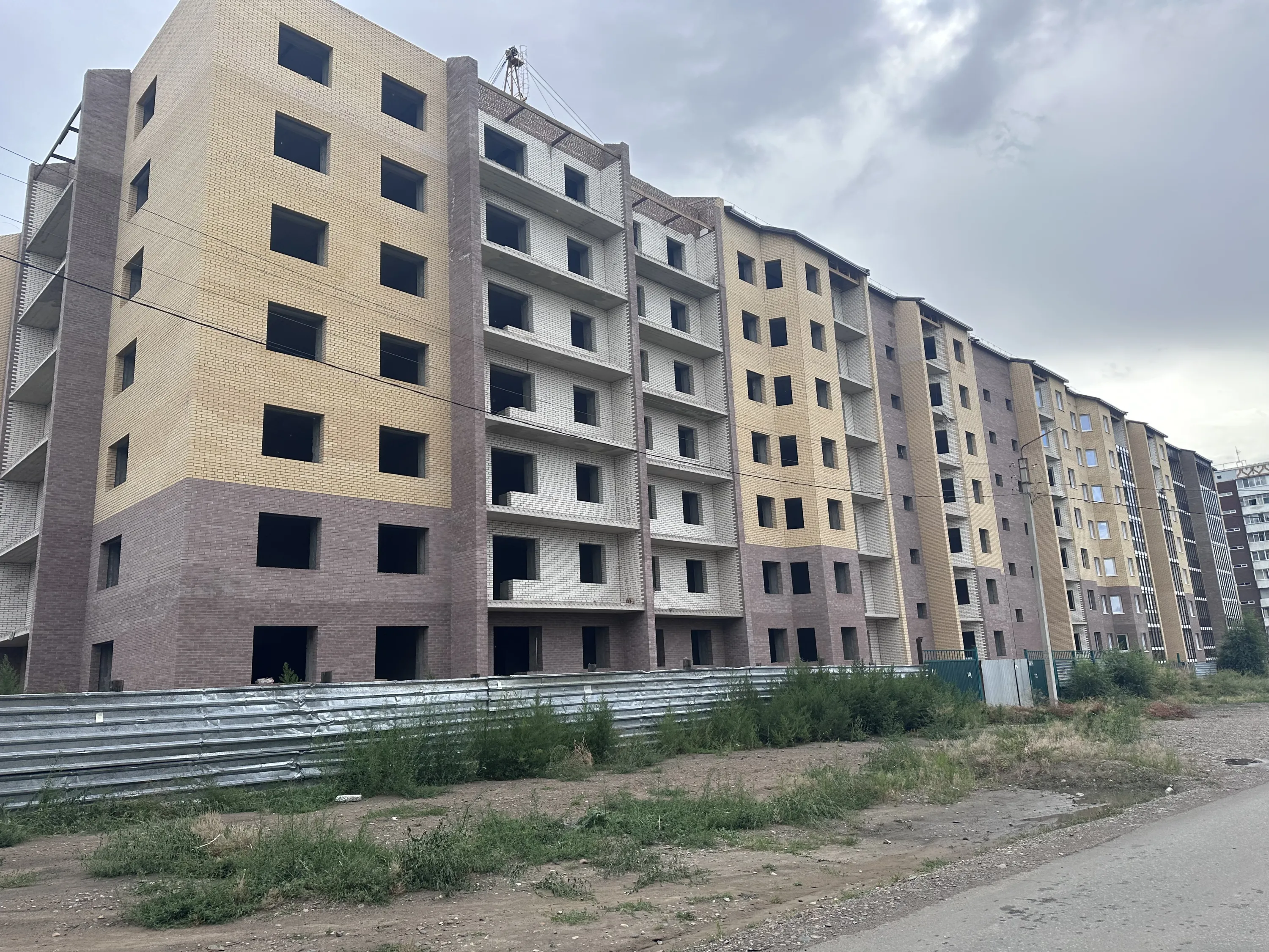 ЖК по ул Хакасская ход строительства