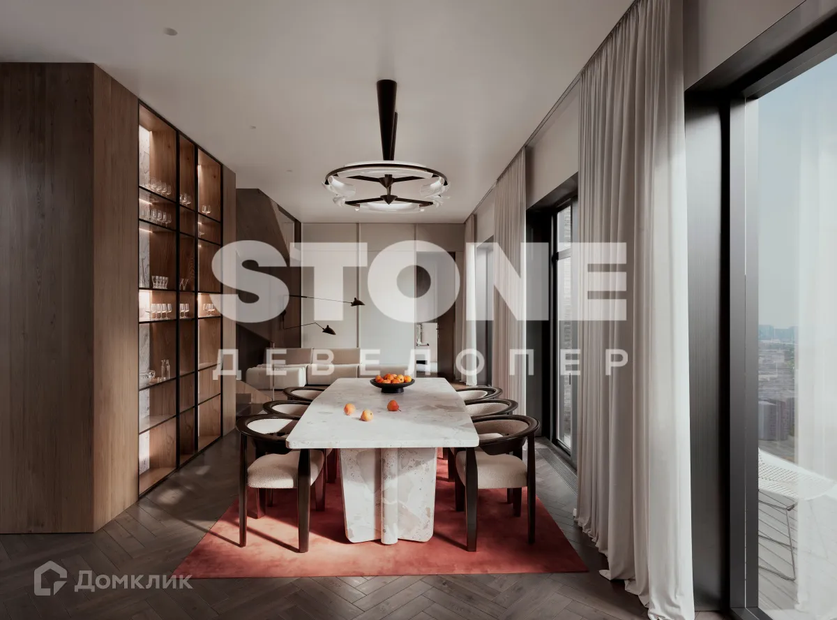 Планировка 4-комнатной квартиры 117.2 м² в Грэйн, г. Москва — фото 15